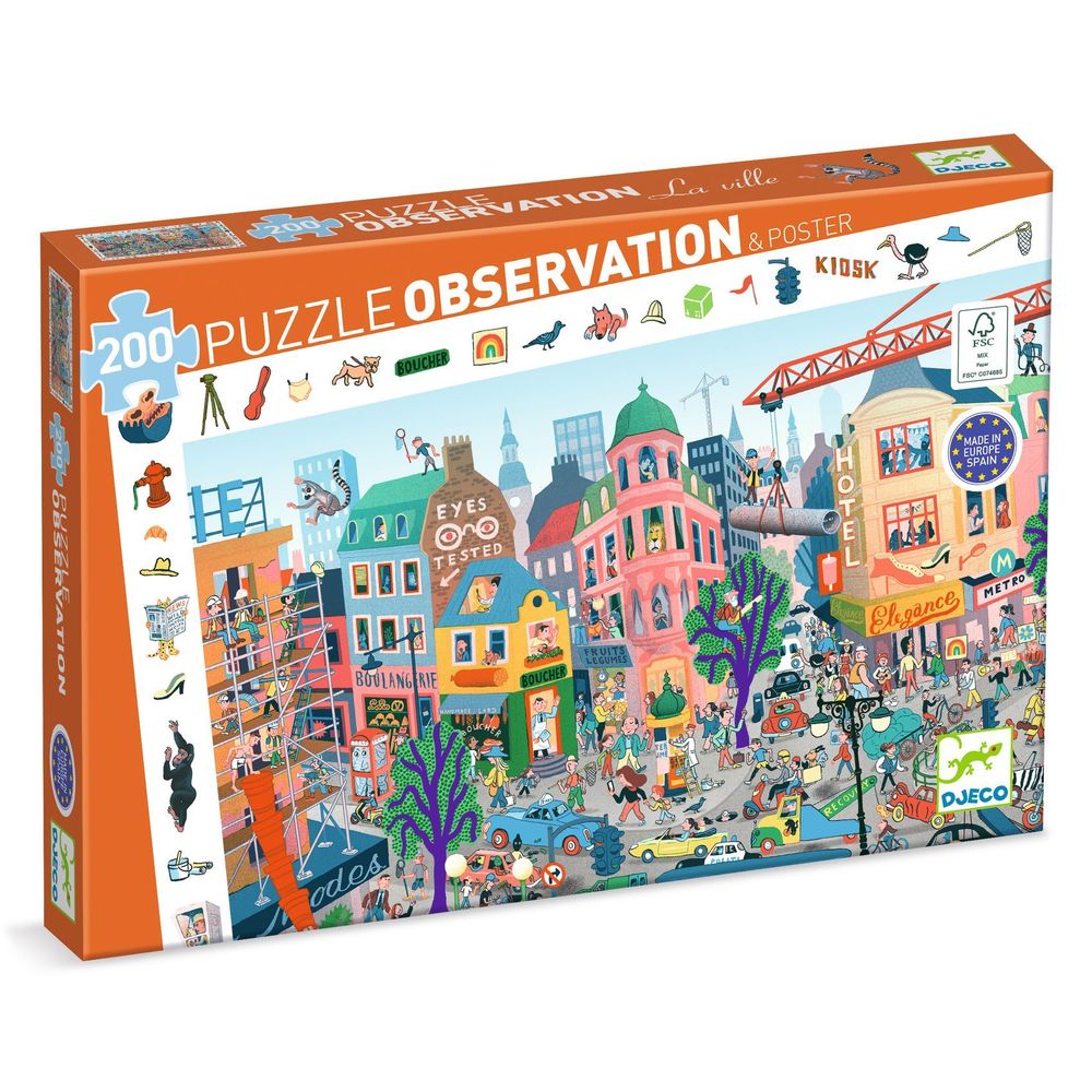 Puzzle Observation La ville
