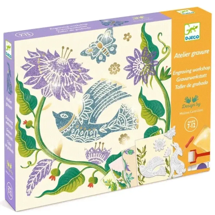 Atelier gravure Passiflore