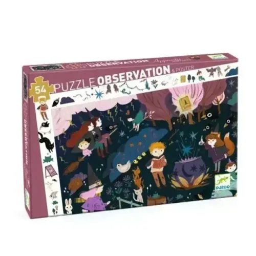 Puzzle observation Apprentis sorciers